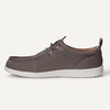 Amazon Essentials Men’s Canvas Moc Toe Loafer(Grey/White)