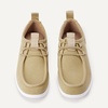 Amazon Essentials Men’s Canvas Moc Toe Loafer(Natural/White)