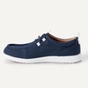 Amazon Essentials Men’s Canvas Moc Toe Loafer(Navy/White)