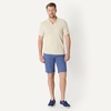 Amazon Essentials Men’s Canvas Moc Toe Loafer(Navy/White)