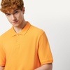 Amazon Essentials Men’s Regular-Fit Cotton Pique Polo Shirt, Short Sleeve (Available in Big & Tall)(Apricot Orange)