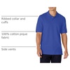 Amazon Essentials Men’s Regular-Fit Cotton Pique Polo Shirt, Short Sleeve (Available in Big & Tall)(Blue)