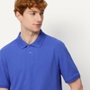 Amazon Essentials Men’s Regular-Fit Cotton Pique Polo Shirt, Short Sleeve (Available in Big & Tall)(Blue)