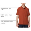 Amazon Essentials Men’s Regular-Fit Cotton Pique Polo Shirt, Short Sleeve (Available in Big & Tall)(Brick Red)