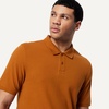 Amazon Essentials Men’s Regular-Fit Cotton Pique Polo Shirt, Short Sleeve (Available in Big & Tall)(Caramel)