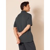 Amazon Essentials Men’s Regular-Fit Cotton Pique Polo Shirt, Short Sleeve (Available in Big & Tall)(Charcoal Heather)