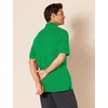 Amazon Essentials Men’s Regular-Fit Cotton Pique Polo Shirt, Short Sleeve (Available in Big & Tall)(Green)