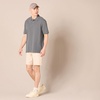 Amazon Essentials Men’s Regular-Fit Cotton Pique Polo Shirt, Short Sleeve (Available in Big & Tall)(Grey)