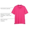 Amazon Essentials Men’s Regular-Fit Cotton Pique Polo Shirt, Short Sleeve (Available in Big & Tall)(Hot Pink)