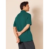 Amazon Essentials Men’s Regular-Fit Cotton Pique Polo Shirt, Short Sleeve (Available in Big & Tall)(Hunter Green)