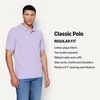 Amazon Essentials Men’s Regular-Fit Cotton Pique Polo Shirt, Short Sleeve (Available in Big & Tall)(Lilac)