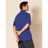 Amazon Essentials Men’s Regular-Fit Cotton Pique Polo Shirt, Short Sleeve (Available in Big & Tall)(Navy)