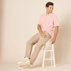 Amazon Essentials Men’s Regular-Fit Cotton Pique Polo Shirt, Short Sleeve (Available in Big & Tall)(Pink)