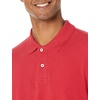 Amazon Essentials Men’s Regular-Fit Cotton Pique Polo Shirt, Short Sleeve (Available in Big & Tall)(Red)