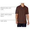 Amazon Essentials Men’s Regular-Fit Cotton Pique Polo Shirt, Short Sleeve (Available in Big & Tall)(Rich Hazel)