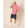 Amazon Essentials Men’s Regular-Fit Cotton Pique Polo Shirt, Short Sleeve (Available in Big & Tall)(Washed Red)