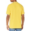 Amazon Essentials Men’s Regular-Fit Cotton Pique Polo Shirt, Short Sleeve (Available in Big & Tall)(Yellow Twin Stripe)