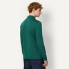 Amazon Essentials Men’s Slim Fit Long Sleeve Quick Dry Golf Polo Shirt(Dark Green)