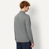 Amazon Essentials Men’s Slim Fit Long Sleeve Quick Dry Golf Polo Shirt(Dark Grey Heather)