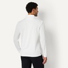 Amazon Essentials Men’s Slim Fit Long Sleeve Quick Dry Golf Polo Shirt(White)