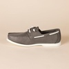 Amazon Essentials Men’s Slip-On Boat Shoes with Ventilation, Non-Slip Sole, Cushioned Insole(Grey)