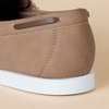 Amazon Essentials Men’s Slip-On Boat Shoes with Ventilation, Non-Slip Sole, Cushioned Insole(Khaki Brown)