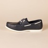 Amazon Essentials Men’s Slip-On Boat Shoes with Ventilation, Non-Slip Sole, Cushioned Insole(Navy)