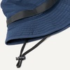 Amazon Essentials Men’s Washed Nylon Outdoor Wide Brim Sun Bucket Hat(Navy)