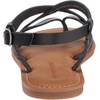 Amazon Essentials Women’s Casual Strappy Sandal(Black)
