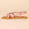 Amazon Essentials Women’s Casual Strappy Sandal(Dusty Rose)