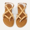 Amazon Essentials Women’s Casual Strappy Sandal(Natural)
