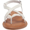 Amazon Essentials Women’s Casual Strappy Sandal(White)