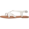 Amazon Essentials Women’s Casual Strappy Sandal(White)