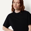 Amazon Essentials Women’s Oversized T-Shirt Cotton Span(Black)