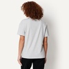 Amazon Essentials Women’s Oversized T-Shirt Cotton Span(Light Grey Heather)