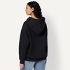 Amazon Essentials Women’s Oversized-Fit Fleece Hoodie(Black)