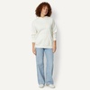 Amazon Essentials Women’s Oversized-Fit Fleece Hoodie(Cream)