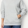 Amazon Essentials Women’s Oversized-Fit Fleece Hoodie(Light Grey Heather)
