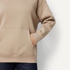 Amazon Essentials Women’s Oversized-Fit Fleece Hoodie(Taupe)