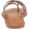 Amazon Essentials Women’s Strappy Slide Flat Sandal(Mushroom Brown)
