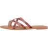 Amazon Essentials Women’s Strappy Slide Flat Sandal(Tan)