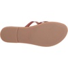 Amazon Essentials Women’s Strappy Slide Flat Sandal(Tan)