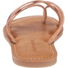 Amazon Essentials Women’s Strappy Slide Flat Sandal(Tan)