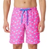 Amazon Essentials Men’s 9″ Quick-Dry Lightweight Breathable Swim Trunk with Mesh Liner(Bright Pink Flamingo)