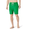 Amazon Essentials Men’s 9″ Quick-Dry Lightweight Breathable Swim Trunk with Mesh Liner(Dark Green)