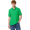 Amazon Essentials Men’s Regular-Fit Cotton Pique Polo Shirt, Short Sleeve (Available in Big & Tall)(Bright Emerald Green)
