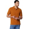 Amazon Essentials Men’s Regular-Fit Cotton Pique Polo Shirt, Short Sleeve (Available in Big & Tall)(Caramel)