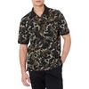 Amazon Essentials Men’s Regular-Fit Cotton Pique Polo Shirt, Short Sleeve (Available in Big & Tall)(Olive Geo Camo)
