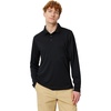Amazon Essentials Men’s Slim Fit Long Sleeve Quick Dry Golf Polo Shirt(Anthracite)
