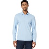 Amazon Essentials Men’s Slim Fit Long Sleeve Quick Dry Golf Polo Shirt(Light Blue)
